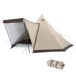 Naturehike Ranch Teepee 5 Kişilik 4 Mevsim Lüks Çadır