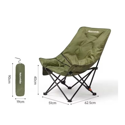 Naturehike XL Kamp Sandalyesi Dolgulu Ekstra Comfort - Görsel 10